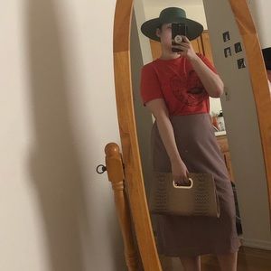 Casual outfit with a bit of spice